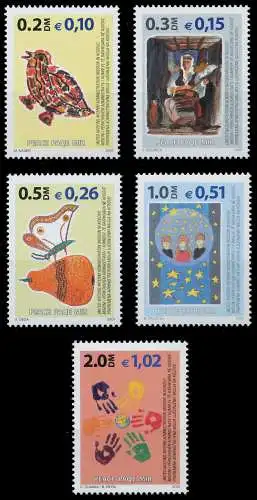 UNO UNMIK (KOSOVO) Nr 6-10 postfrisch 6C2D8A