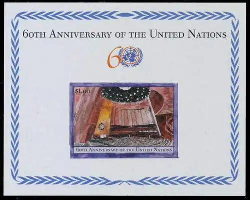 UNO NEW YORK 2005 Block 25 postfrisch 6C2D92