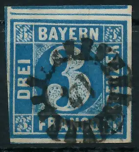 BAYERN MÜHLRADSTEMPEL AUF Nr 2II gMR _14 ZENTR- 6DDF02