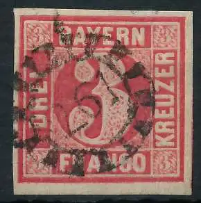 BAYERN MÜHLRADSTEMPEL AUF Nr 9 gMR 261uZ ZENTR- 6E7A5A