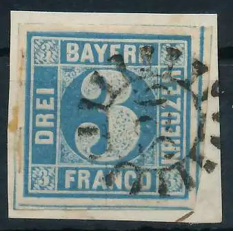 BAYERN MÜHLRADSTEMPEL AUF Nr 2II gMR 526 ZENTR- 6E8012