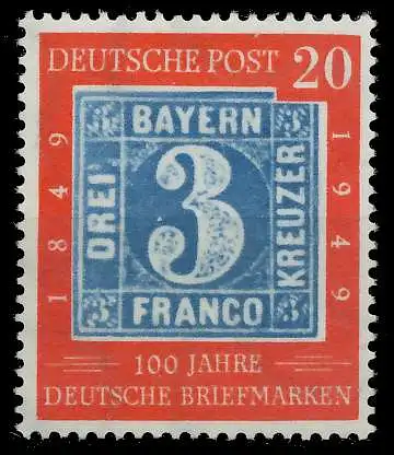 BRD BUND 1949 Nr 114 postfrisch ungebraucht 6FA91A