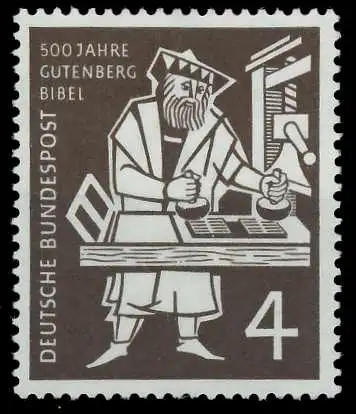 BRD BUND 1954 Nr 198 postfrisch 6FA99A