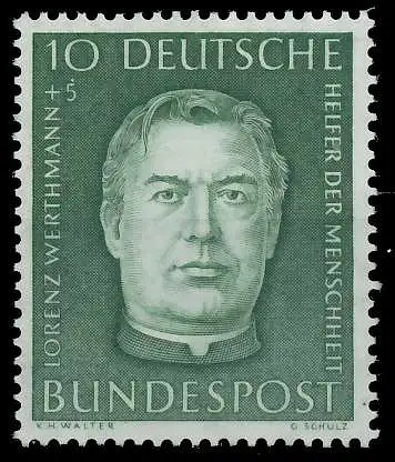 BRD BUND 1954 Nr 201 postfrisch 6FA9A6