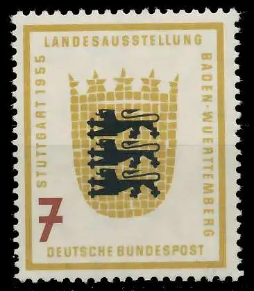 BRD BUND 1955 Nr 212Vd postfrisch 6FA9C6