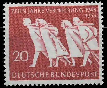 BRD BUND 1955 Nr 215 postfrisch 6FA9DE