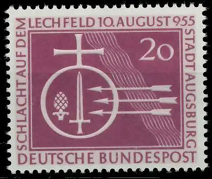 BRD BUND 1955 Nr 216 postfrisch 6FA9E2