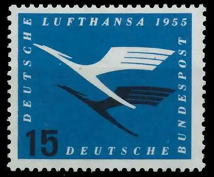 BRD BUND 1955 Nr 207Va gestempelt 6FA9D6