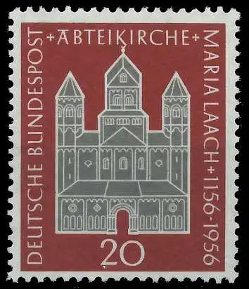 BRD BUND 1956 Nr 238 postfrisch 6FAA4A