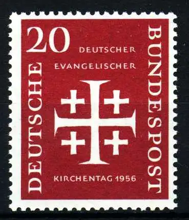 BRD BUND 1956 Nr 236 postfrisch S575B56