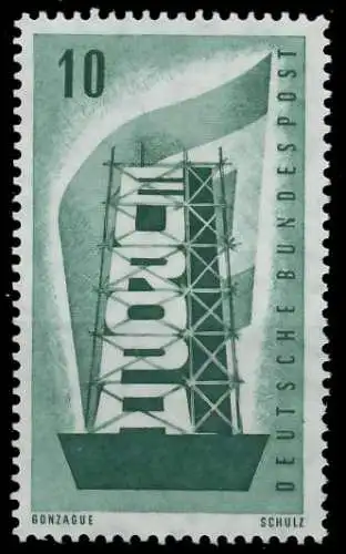 BRD BUND 1956 Nr 241 postfrisch 6FAA6A