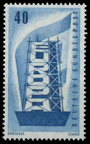 BRD BUND 1956 Nr 242 postfrisch 6FAA62