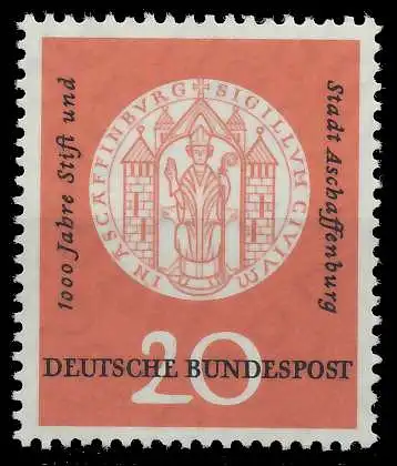 BRD BUND 1957 Nr 255 postfrisch 6FAABE