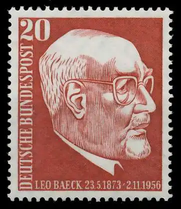 BRD BUND 1957 Nr 278 postfrisch 6FAB06