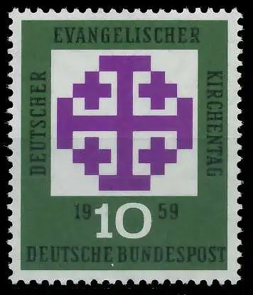 BRD BUND 1959 Nr 314w postfrisch 6FAB76