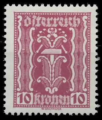 ÖSTERREICH 1922 Nr 367a postfrisch 6FAC76