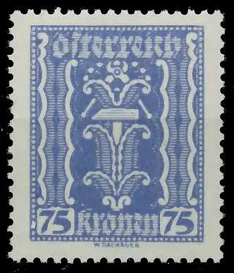 ÖSTERREICH 1922 Nr 376 postfrisch 6FAC96