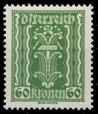 ÖSTERREICH 1922 Nr 375 postfrisch 6FAC92