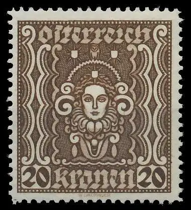 ÖSTERREICH 1922 Nr 398AII postfrisch 6FACF6