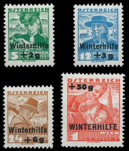 ÖSTERREICH 1935 Nr 613-616 postfrisch 6FAEBE