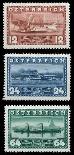 ÖSTERREICH 1937 Nr 639-641 postfrisch 6FAEF2