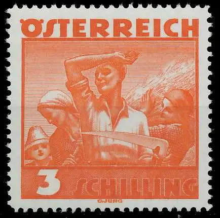 ÖSTERREICH 1934 Nr 586 postfrisch 6FAF0A