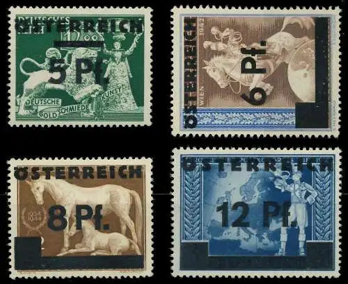 ÖSTERREICH 1945 Nr 664-667 postfrisch 707706