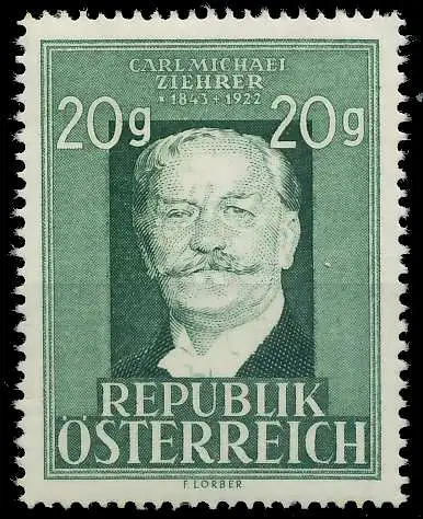 ÖSTERREICH 1948 Nr 855 postfrisch 7077D2