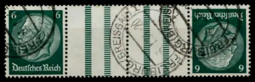 D-REICH ZUSAMMENDRUCK Nr KZ18 gestempelt 4ER STR 728F7E
