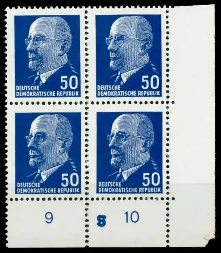 DDR DS WALTER ULBRICHT Nr 937bXyII+I UR3 DKZ postfrisch 8D7BAA