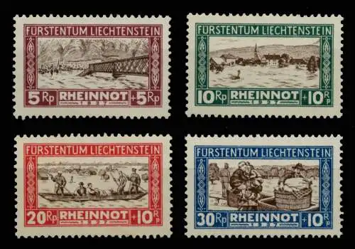 LIECHTENSTEIN 1928 Nr 78-81 postfrisch 6A8A8E