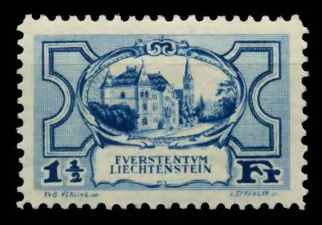 LIECHTENSTEIN 1925 Nr 71 postfrisch 6A8B06