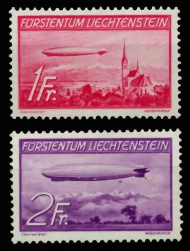 LIECHTENSTEIN 1936 Nr 149-150 postfrisch 6A8B42