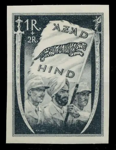 BES. 2WK NAT INDIEN Nr VII-Ba postfrisch 6B5152