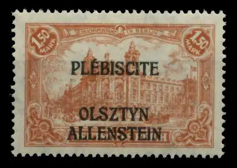 ALLENSTEIN Nr 12b postfrisch gepr. 6CC162