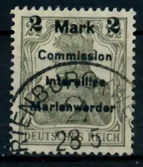 MARIENWERDER Nr 23BIIa gestempelt gepr. 6D3A56