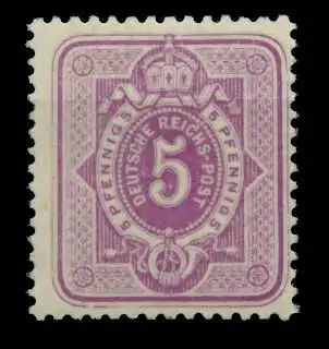 D-REICH KRONE ADLER Nr 40I postfrisch gepr. 6D8036