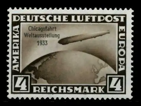 3. REICH 1933 Nr 498 postfrisch gepr. 6DA602