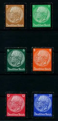 3. REICH 1934 Nr 548-553 postfrisch 6DA606