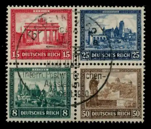 D-REICH 1930 Nr 446HZ-449HZ gestempelt 6E2BD6