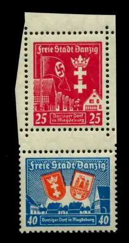 DANZIG 1937 Nr 274X-275X postfrisch 6E6552