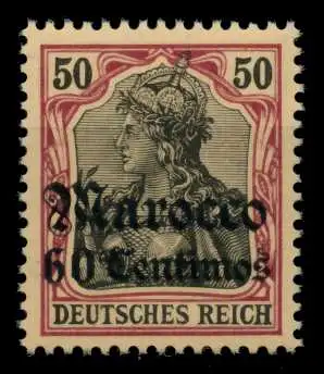 DEUTSCHE AUSLANDSPOSTÄMTER MAROKKO Nr 28 postfrisch 7059E6