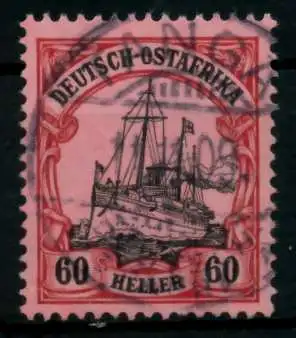 DEUTSCH-OSTAFRIKA DOA Nr 37-TANGA gestempelt gepr. 705C7A