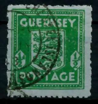 BES 2WK GUERNSEY Nr 4 gestempelt gepr. 70BE62