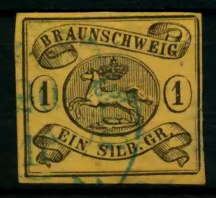 BRAUNSCHWEIG Nr 6 gestempelt 70C55E