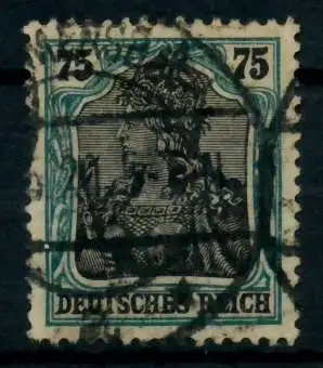 DEUTSCHES REICH 1900 18 GERMANIA Nr 104d gestempelt ATTE 718EDA