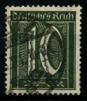 D-REICH INFLA Nr 159b gestempelt gepr. 721B86