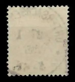 D-REICH KRONE ADLER Nr 49aa zentrisch gestempelt gepr. 726EE2