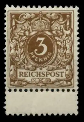 D-REICH KRONE ADLER Nr 45e postfrisch gepr. 72706E