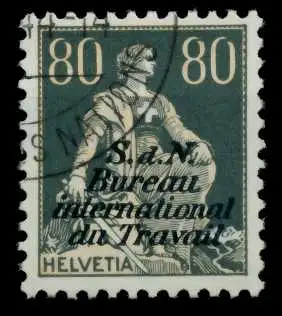 SCHWEIZ-BIT Nr 10z gestempelt 73F606